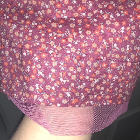 American Eagle Women 14 strapless pink dress - Picture 2 of 3